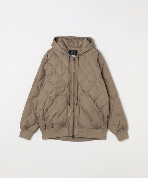 SHIPS / シップス ブルゾン | 【SHIPS any別注】TAION:〈手洗い可能〉ミリタリーキルト ダブルジップ ダウン パーカー◇ | 詳細13