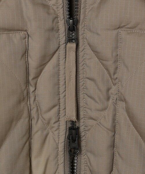 SHIPS / シップス ブルゾン | 【SHIPS any別注】TAION:〈手洗い可能〉ミリタリーキルト ダブルジップ ダウン パーカー◇ | 詳細16