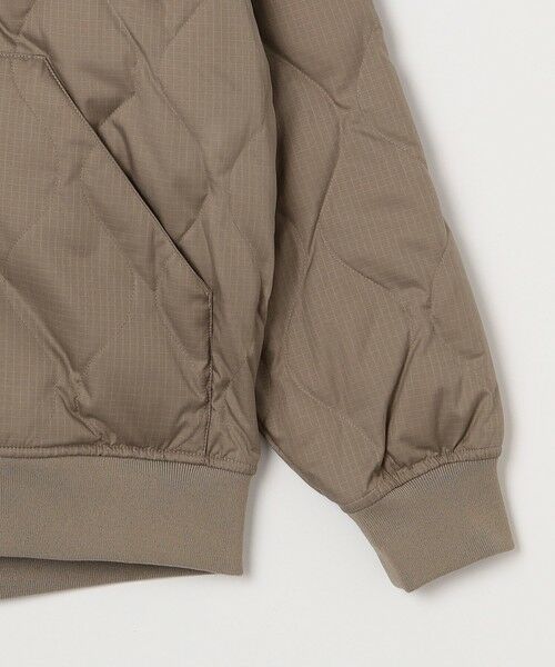 SHIPS / シップス ブルゾン | 【SHIPS any別注】TAION:〈手洗い可能〉ミリタリーキルト ダブルジップ ダウン パーカー◇ | 詳細17