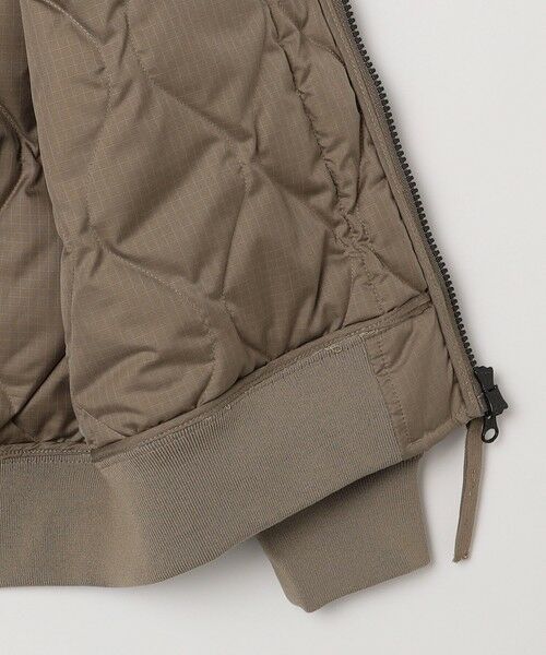 SHIPS / シップス ブルゾン | 【SHIPS any別注】TAION:〈手洗い可能〉ミリタリーキルト ダブルジップ ダウン パーカー◇ | 詳細18