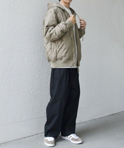 SHIPS / シップス ブルゾン | 【SHIPS any別注】TAION:〈手洗い可能〉ミリタリーキルト ダブルジップ ダウン パーカー◇ | 詳細8