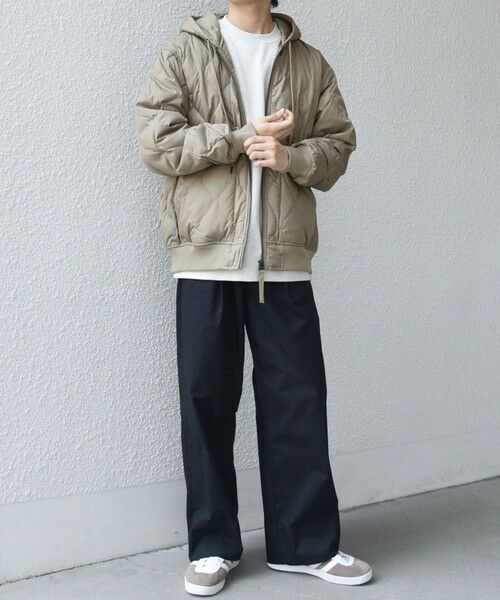 SHIPS / シップス ブルゾン | 【SHIPS any別注】TAION:〈手洗い可能〉ミリタリーキルト ダブルジップ ダウン パーカー◇ | 詳細9