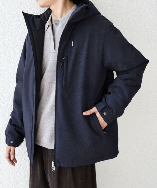 SHIPS / シップス その他アウター | 【WEB限定】〈手洗い可能/撥水〉ウールライク ユーティリティー 中綿 マウンテンパーカー◆ | 詳細27