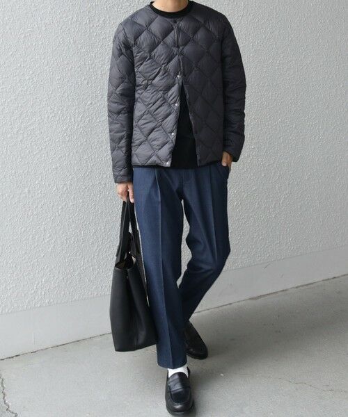 SHIPS / シップス ダウンジャケット・ベスト | 【SHIPS any別注】TAION: 〈手洗い可能〉リバーシブル ナイロン インナー ダウン カーディガン◇ | 詳細1