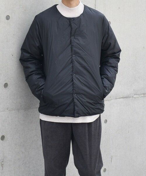 SHIPS / シップス ダウンジャケット・ベスト | 【SHIPS any別注】TAION: 〈手洗い可能〉リバーシブル ナイロン インナー ダウン カーディガン◇ | 詳細15