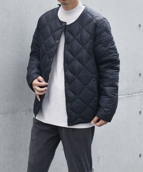 SHIPS / シップス ダウンジャケット・ベスト | 【SHIPS any別注】TAION: 〈手洗い可能〉リバーシブル ナイロン インナー ダウン カーディガン◇ | 詳細17