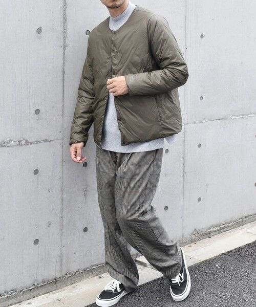 SHIPS / シップス ダウンジャケット・ベスト | 【SHIPS any別注】TAION: 〈手洗い可能〉リバーシブル ナイロン インナー ダウン カーディガン◇ | 詳細26