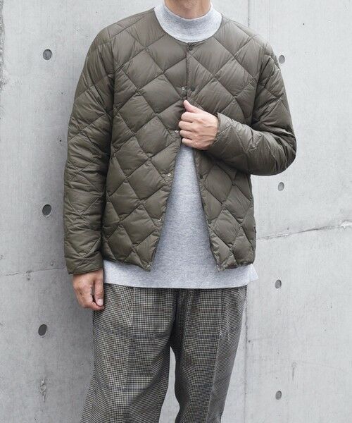 SHIPS / シップス ダウンジャケット・ベスト | 【SHIPS any別注】TAION: 〈手洗い可能〉リバーシブル ナイロン インナー ダウン カーディガン◇ | 詳細28