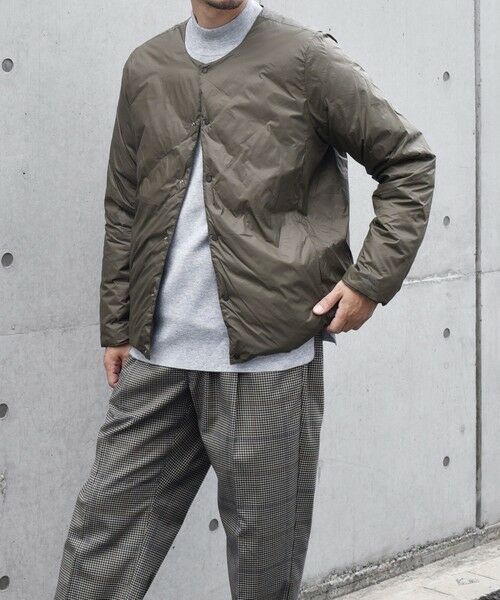 SHIPS / シップス ダウンジャケット・ベスト | 【SHIPS any別注】TAION: 〈手洗い可能〉リバーシブル ナイロン インナー ダウン カーディガン◇ | 詳細29