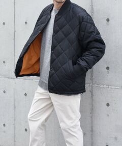 SHIPS / シップス ブルゾン | 【SHIPS any別注】TAION: 〈手洗い可能〉ダイヤキルト スピンドル ダウン ブルゾン◇