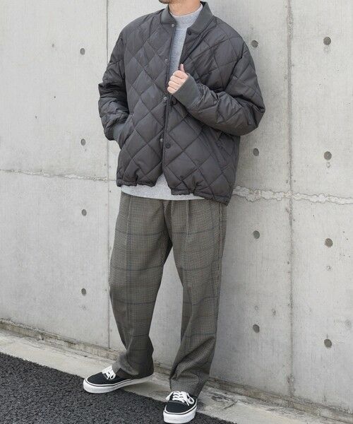 SHIPS / シップス ブルゾン | 【SHIPS any別注】TAION: 〈手洗い可能〉ダイヤキルト スピンドル ダウン ブルゾン◇ | 詳細1