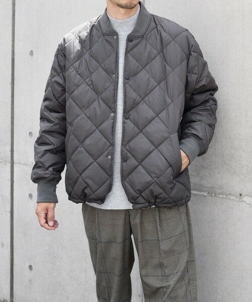 SHIPS / シップス ブルゾン | 【SHIPS any別注】TAION: 〈手洗い可能〉ダイヤキルト スピンドル ダウン ブルゾン◇ | 詳細3