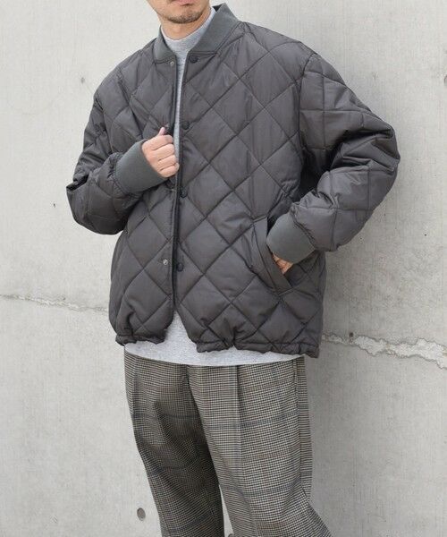 SHIPS / シップス ブルゾン | 【SHIPS any別注】TAION: 〈手洗い可能〉ダイヤキルト スピンドル ダウン ブルゾン◇ | 詳細4