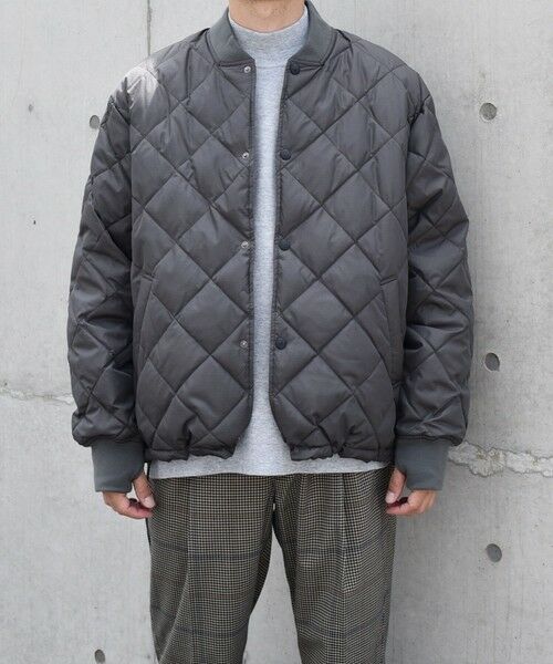 SHIPS / シップス ブルゾン | 【SHIPS any別注】TAION: 〈手洗い可能〉ダイヤキルト スピンドル ダウン ブルゾン◇ | 詳細6