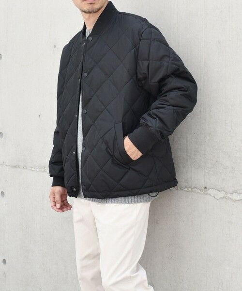 SHIPS / シップス ブルゾン | 【SHIPS any別注】TAION: 〈手洗い可能〉ダイヤキルト スピンドル ダウン ブルゾン◇ | 詳細21