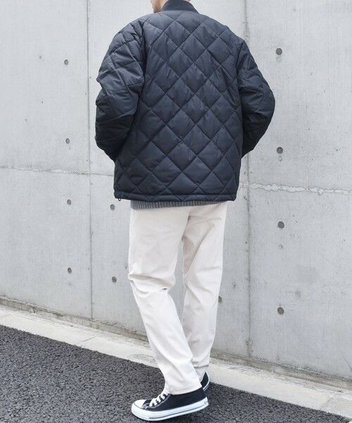 SHIPS / シップス ブルゾン | 【SHIPS any別注】TAION: 〈手洗い可能〉ダイヤキルト スピンドル ダウン ブルゾン◇ | 詳細18