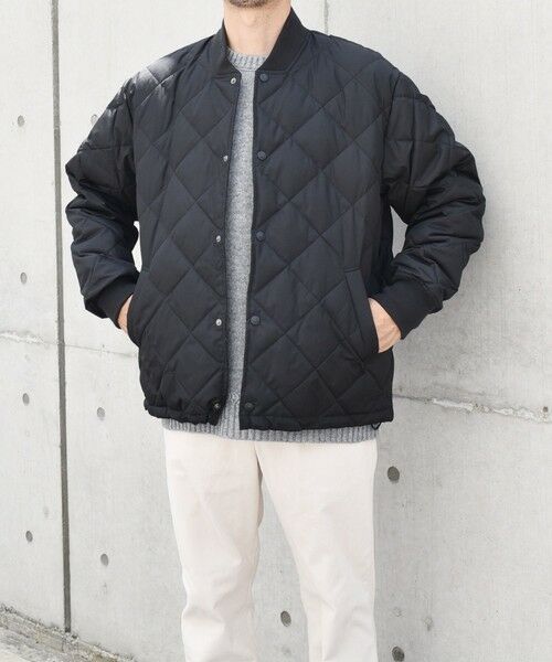 SHIPS / シップス ブルゾン | 【SHIPS any別注】TAION: 〈手洗い可能〉ダイヤキルト スピンドル ダウン ブルゾン◇ | 詳細19