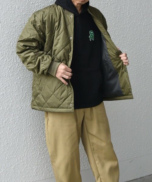 SHIPS / シップス ブルゾン | 【SHIPS any別注】TAION: 〈手洗い可能〉ダイヤキルト スピンドル ダウン ブルゾン◇ | 詳細30