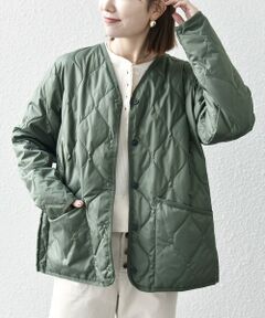 SHIPS / シップス ダウンジャケット・ベスト | 【SHIPS any別注】TAION: 〈手洗い可能〉ダウンキルト スリット ボタン カーディガン◇