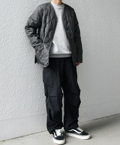 SHIPS / シップス ダウンジャケット・ベスト | 【SHIPS any別注】TAION: 〈手洗い可能〉ダウンキルト スリット ボタン カーディガン◇ | 詳細1