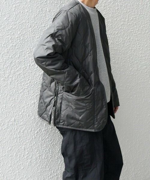 SHIPS / シップス ダウンジャケット・ベスト | 【SHIPS any別注】TAION: 〈手洗い可能〉ダウンキルト スリット ボタン カーディガン◇ | 詳細5