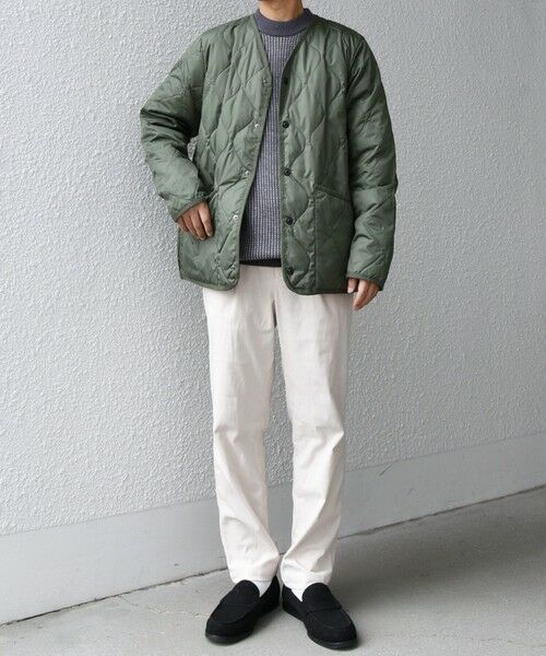 SHIPS / シップス ダウンジャケット・ベスト | 【SHIPS any別注】TAION: 〈手洗い可能〉ダウンキルト スリット ボタン カーディガン◇ | 詳細23