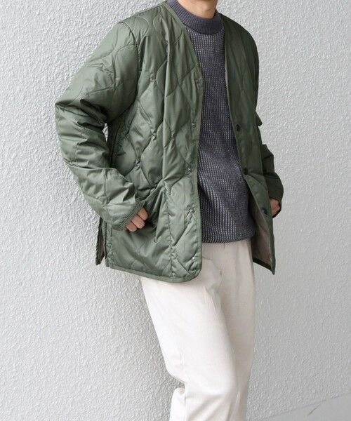 SHIPS / シップス ダウンジャケット・ベスト | 【SHIPS any別注】TAION: 〈手洗い可能〉ダウンキルト スリット ボタン カーディガン◇ | 詳細28