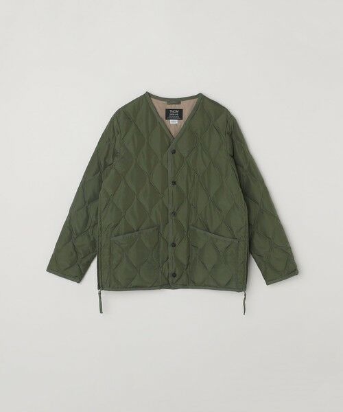 SHIPS / シップス ダウンジャケット・ベスト | 【SHIPS any別注】TAION: 〈手洗い可能〉ダウンキルト スリット ボタン カーディガン◇ | 詳細29