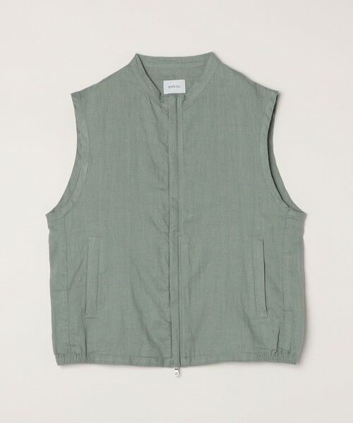 SHIPS / シップス ベスト | SHIPS any:〈洗濯機可能〉NOVELTEX リネン ジップ ベスト(セットアップ対応)◇ | 詳細13