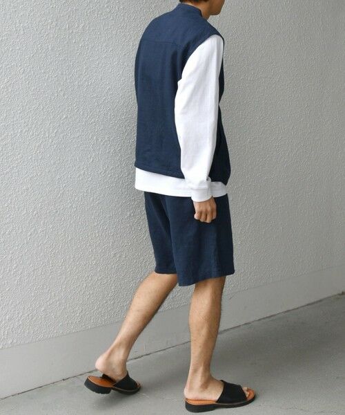 SHIPS / シップス ベスト | SHIPS any:〈洗濯機可能〉NOVELTEX リネン ジップ ベスト(セットアップ対応)◇ | 詳細16