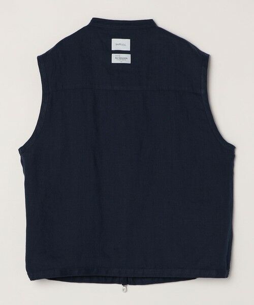 SHIPS / シップス ベスト | SHIPS any:〈洗濯機可能〉NOVELTEX リネン ジップ ベスト(セットアップ対応)◇ | 詳細29