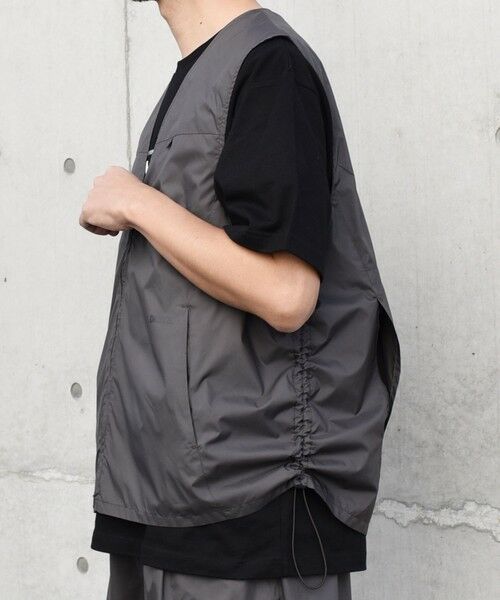 SHIPS / シップス ダウンジャケット・ベスト | SHIPS any:〈撥水加工〉DICROS スピンドル ゲーム ベスト(セットアップ対応)◇ | 詳細12