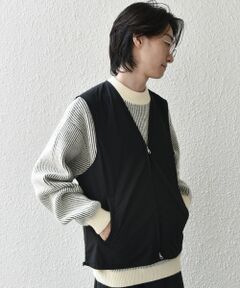 SHIPS / シップス ベスト | SHIPS any: 〈洗濯機可能〉ダブルジップ アーバン ベスト［a-nylon］(セットアップ対応)◇