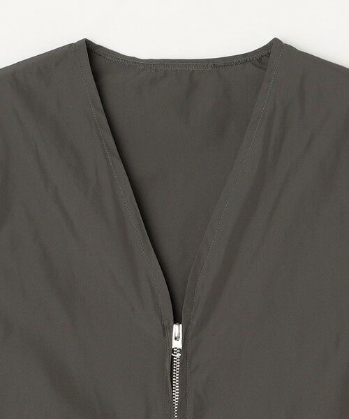 SHIPS / シップス ベスト | SHIPS any: 〈洗濯機可能〉ダブルジップ アーバン ベスト［a-nylon］(セットアップ対応)◇ | 詳細7