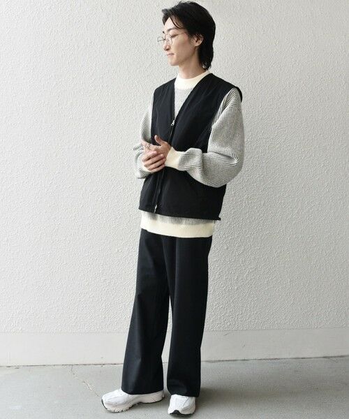 SHIPS / シップス ベスト | SHIPS any: 〈洗濯機可能〉ダブルジップ アーバン ベスト［a-nylon］(セットアップ対応)◇ | 詳細20