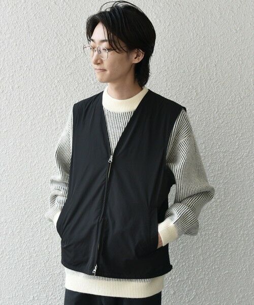 SHIPS / シップス ベスト | SHIPS any: 〈洗濯機可能〉ダブルジップ アーバン ベスト［a-nylon］(セットアップ対応)◇ | 詳細21