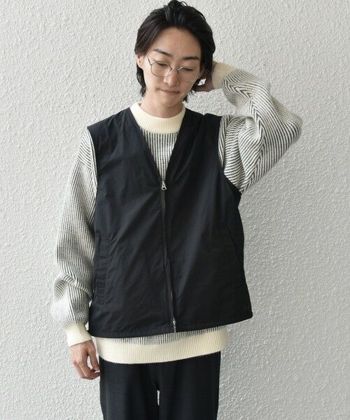 SHIPS / シップス ベスト | SHIPS any: 〈洗濯機可能〉ダブルジップ アーバン ベスト［a-nylon］(セットアップ対応)◇ | 詳細22