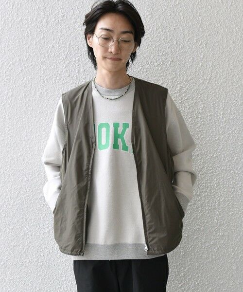 SHIPS / シップス ベスト | SHIPS any: 〈洗濯機可能〉ダブルジップ アーバン ベスト［a-nylon］(セットアップ対応)◇ | 詳細28
