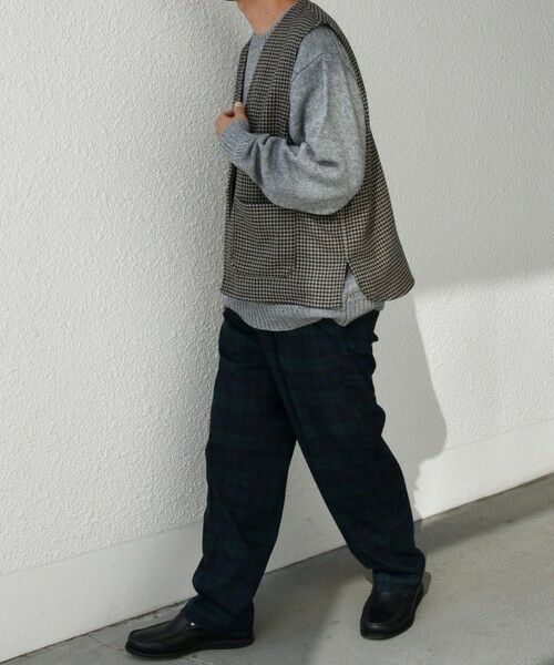 SHIPS / シップス ベスト | SHIPS any: 〈手洗い可能〉リラックス ツイード ジップ ベスト◇ | 詳細2