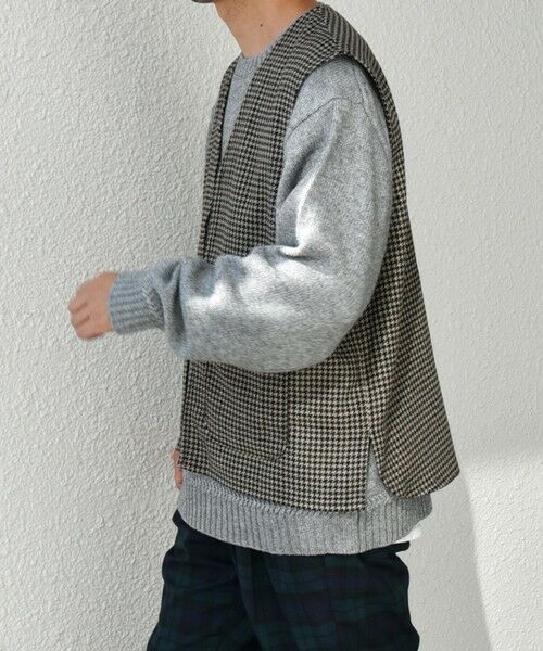 SHIPS / シップス ベスト | SHIPS any: 〈手洗い可能〉リラックス ツイード ジップ ベスト◇ | 詳細4