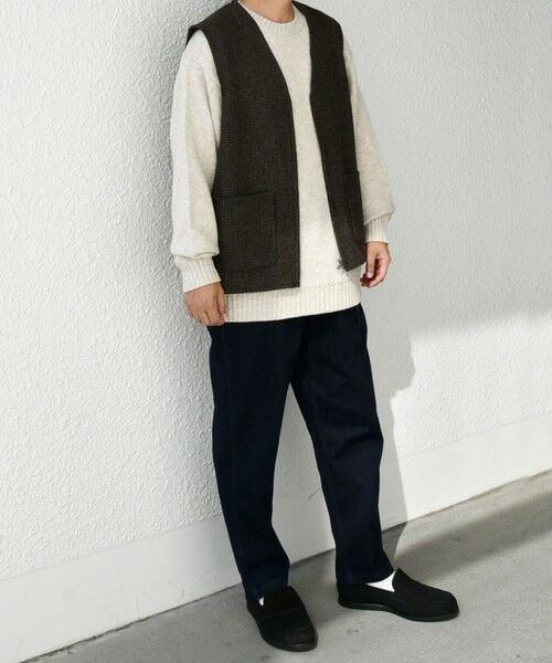 SHIPS / シップス ベスト | SHIPS any: 〈手洗い可能〉リラックス ツイード ジップ ベスト◇ | 詳細8