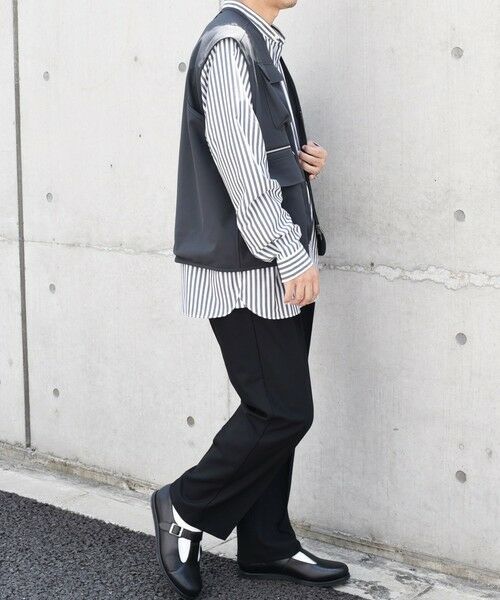 SHIPS / シップス ベスト | SHIPS any: 〈洗濯機可能〉ストレッチ ナイロン マルチポケット ベスト (セットアップ対応)◇ | 詳細2