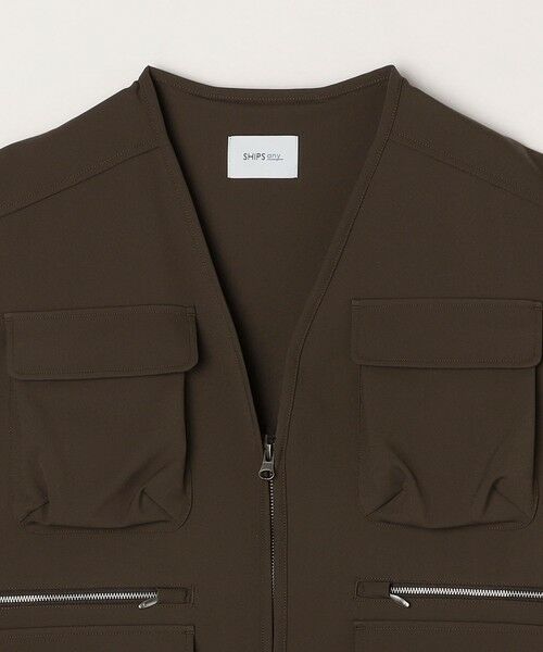 SHIPS / シップス ベスト | SHIPS any: 〈洗濯機可能〉ストレッチ ナイロン マルチポケット ベスト (セットアップ対応)◇ | 詳細17