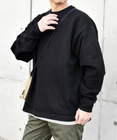 SHIPS / シップス ニット・セーター | SHIPS any: 〈手洗い可能・軽量〉 スポンディッシュ クルーネック ニット◇