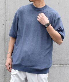 SHIPS / シップス Tシャツ | SHIPS any: 〈手洗い可能〉リネンミックス サマーニット リラックス シアー Tシャツ◇