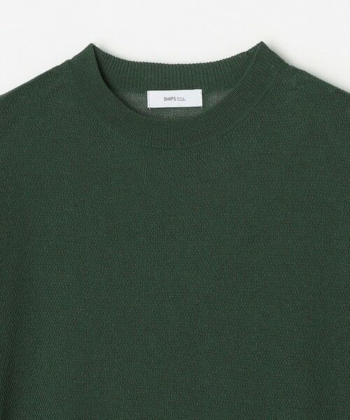 SHIPS / シップス Tシャツ | SHIPS any: 〈手洗い可能〉リネンミックス サマーニット リラックス シアー Tシャツ◇ | 詳細19
