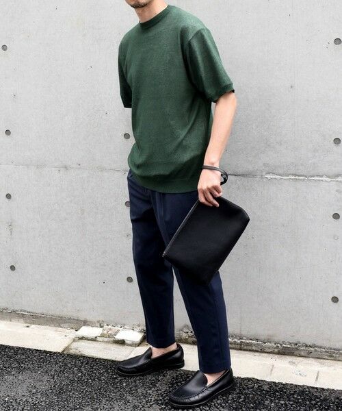 SHIPS / シップス Tシャツ | SHIPS any: 〈手洗い可能〉リネンミックス サマーニット リラックス シアー Tシャツ◇ | 詳細13