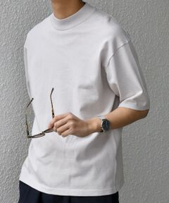 SHIPS / シップス Tシャツ | SHIPS any:〈接触冷感〉ハイゲージリネン ミックス サマーニット モックネック Tシャツ◇
