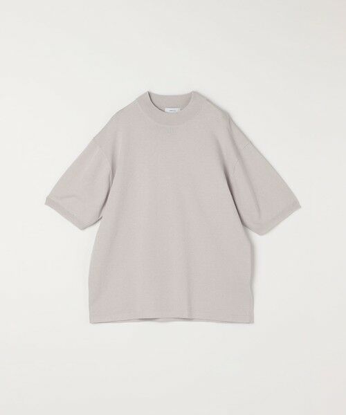SHIPS / シップス Tシャツ | SHIPS any:〈接触冷感〉ハイゲージリネン ミックス サマーニット モックネック Tシャツ◇ | 詳細6