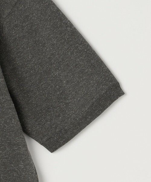 SHIPS / シップス Tシャツ | SHIPS any:〈接触冷感〉ハイゲージリネン ミックス サマーニット モックネック Tシャツ◇ | 詳細16